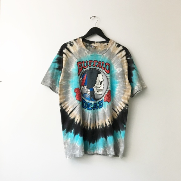 Grateful Dead Other - Vintage 1990 Grateful Dead Buffalo Tee 90s Shirt